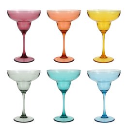 Outside Margarita 10oz Mixed Colors, Set of 6