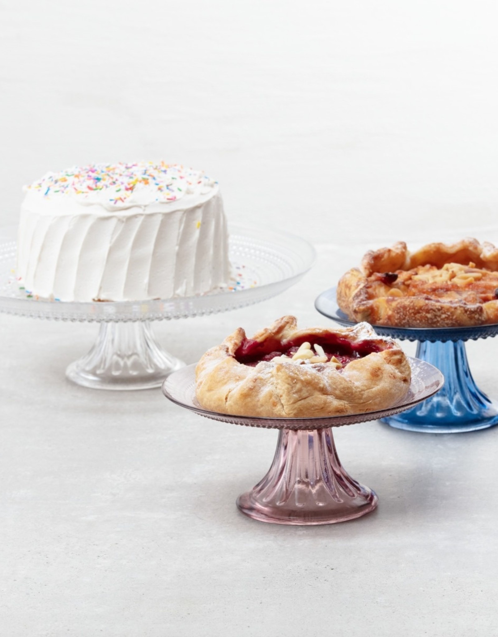 Jupiter Clear Cake Stand