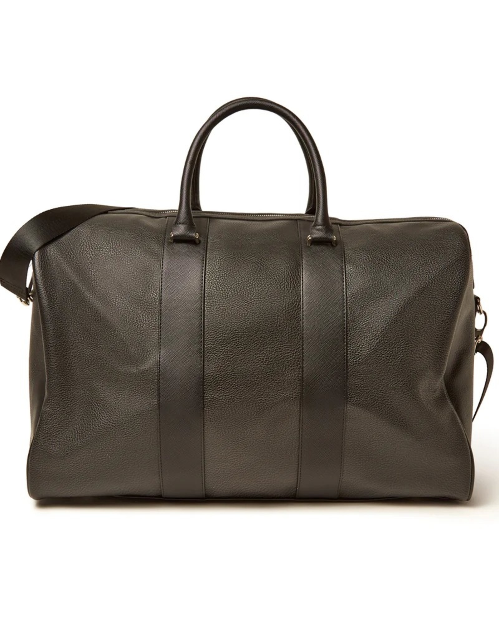 Signature Weekender | Duffel Bag | Vessel Lifestyle Pebbled Black