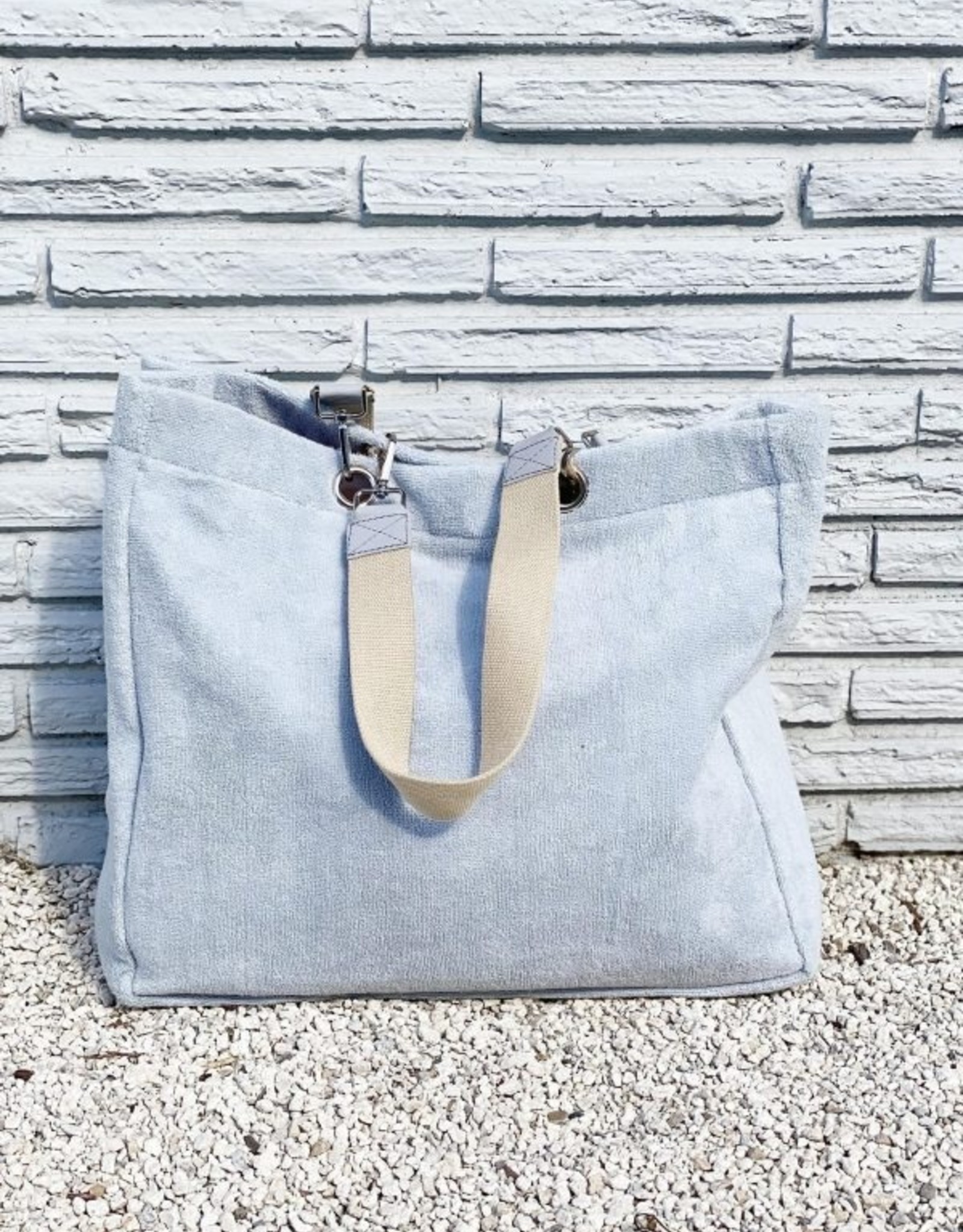 Canvas/Light Terry Tote