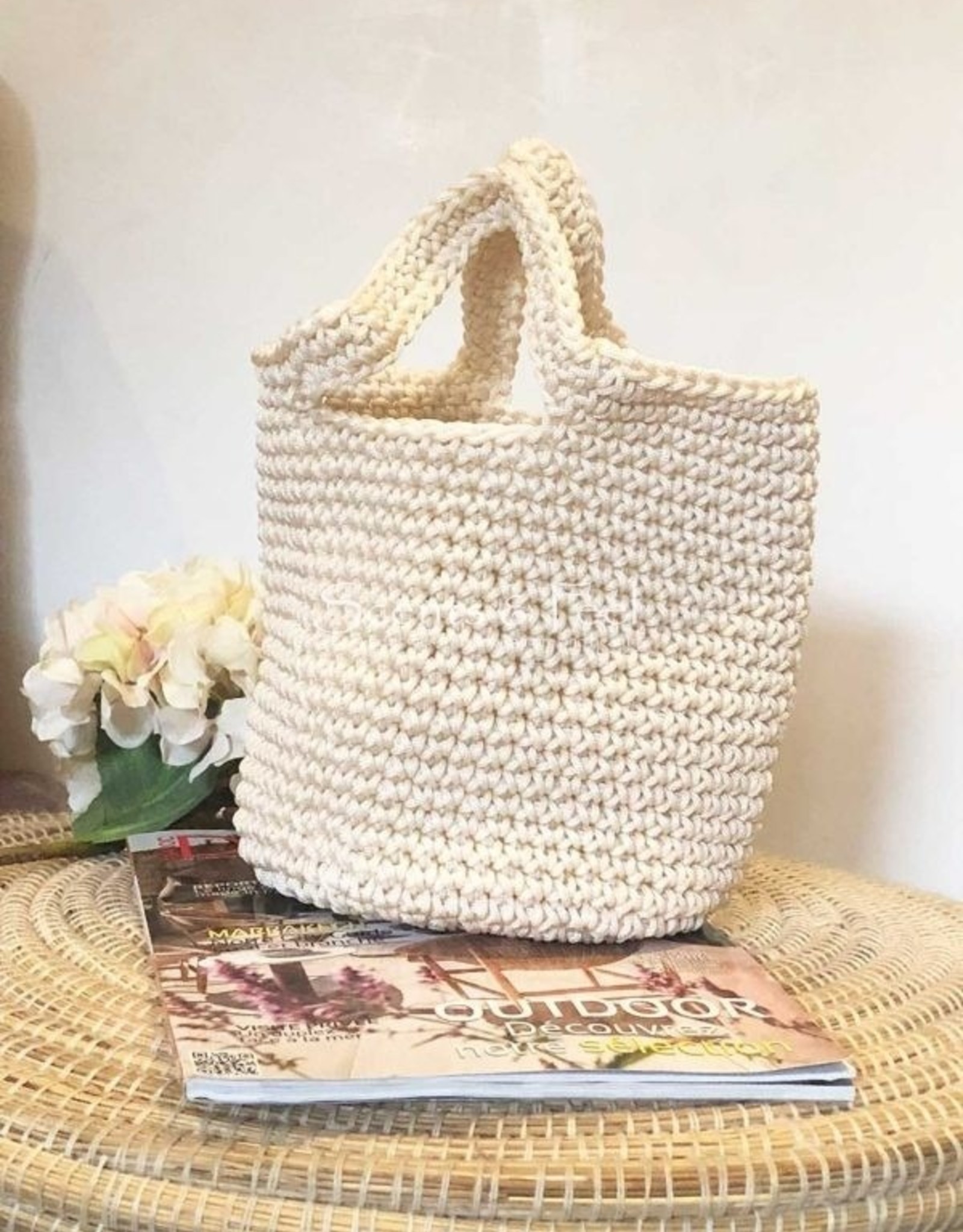 Small Crochet Tote