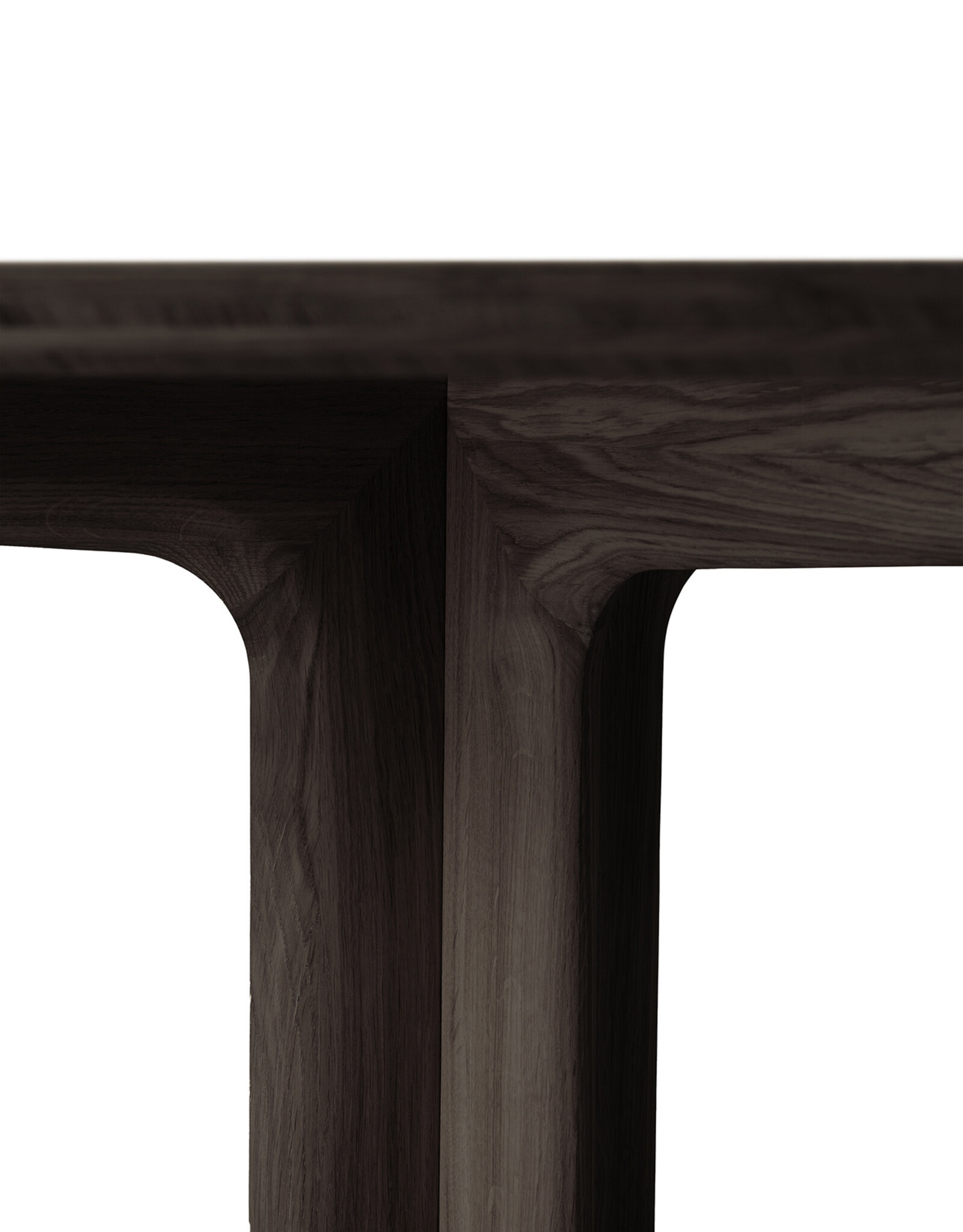 Corto Dining Table, Dark Brown