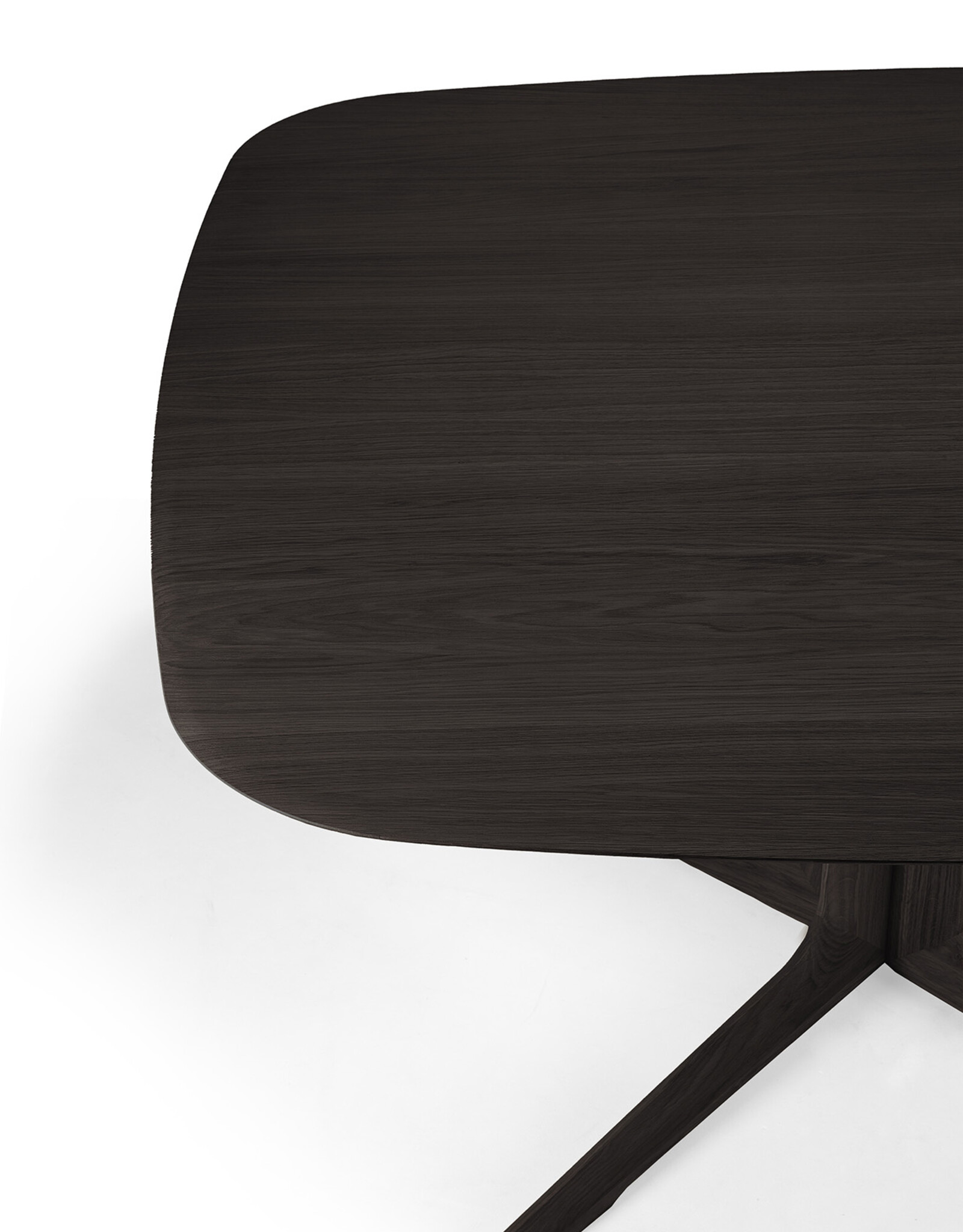 Corto Dining Table, Dark Brown