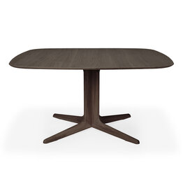 Corto Dining Table, Dark Brown