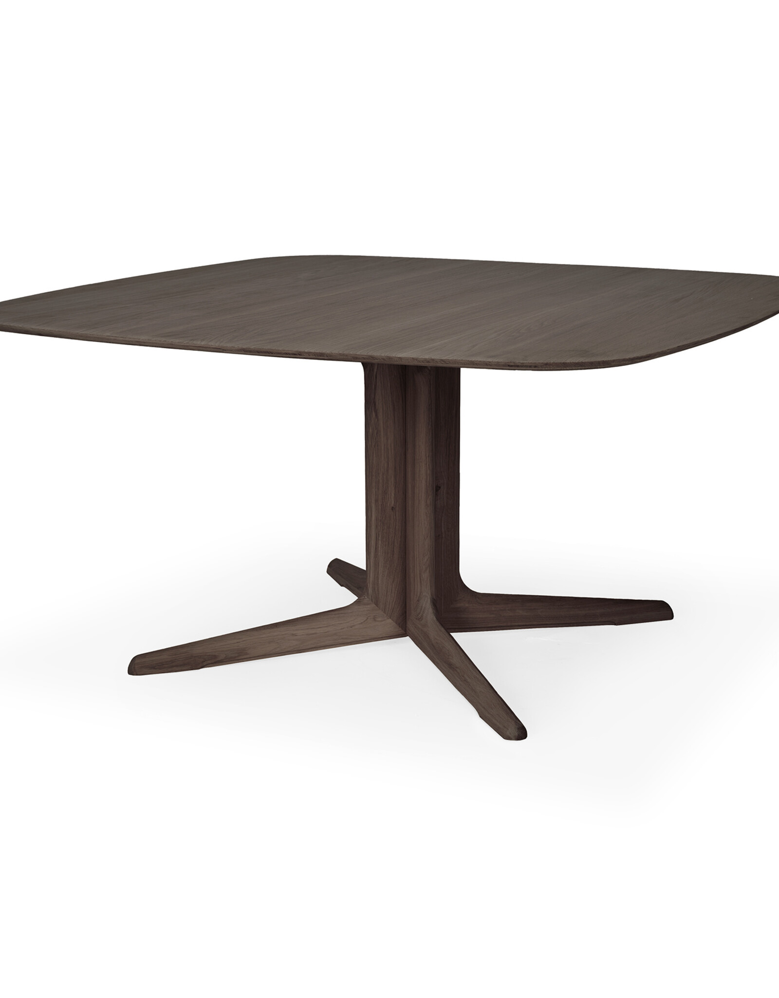 Corto Dining Table, Dark Brown