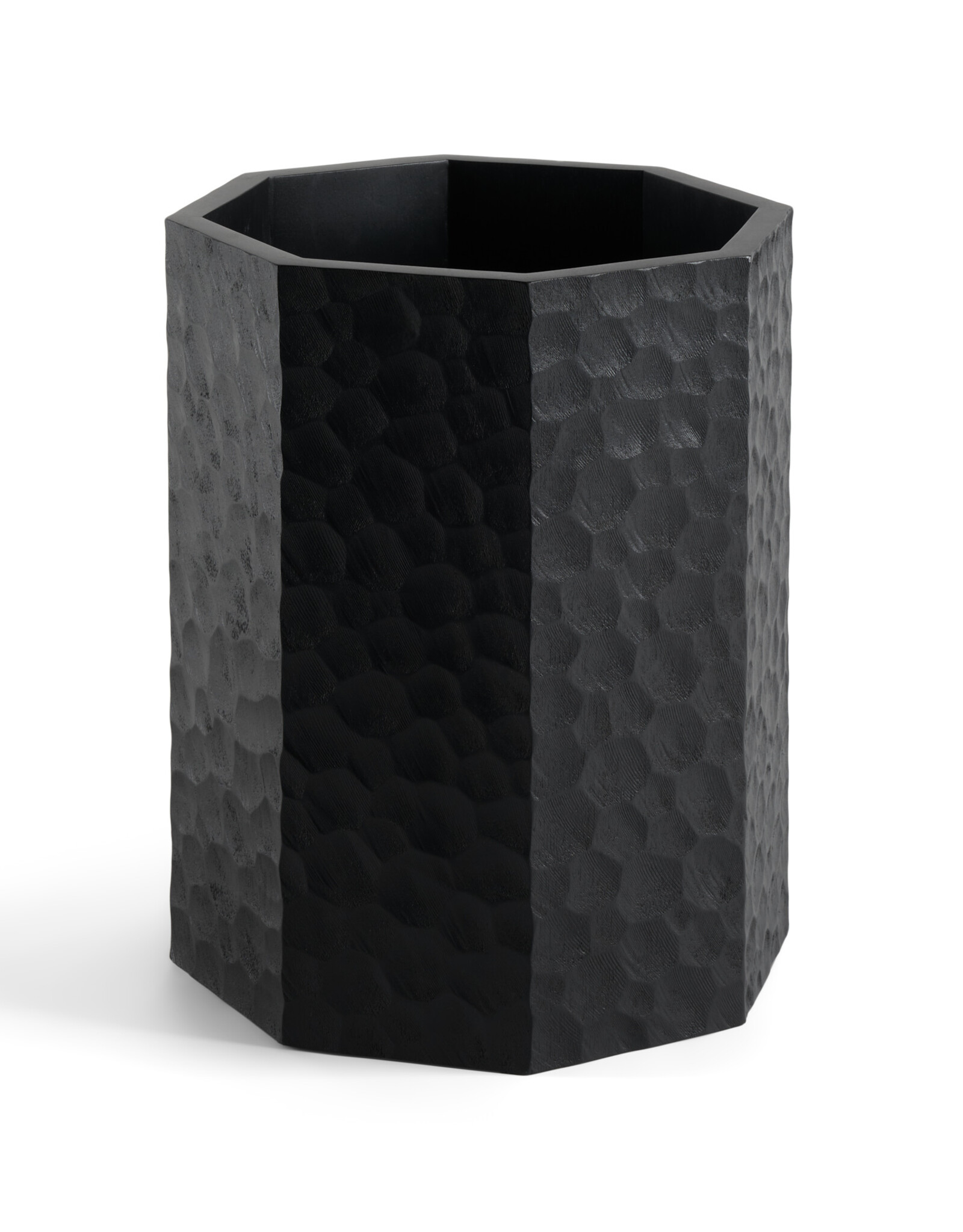 Chopped Paper Basket, Black