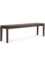 Bok Bench, Brown Oak 57.5in