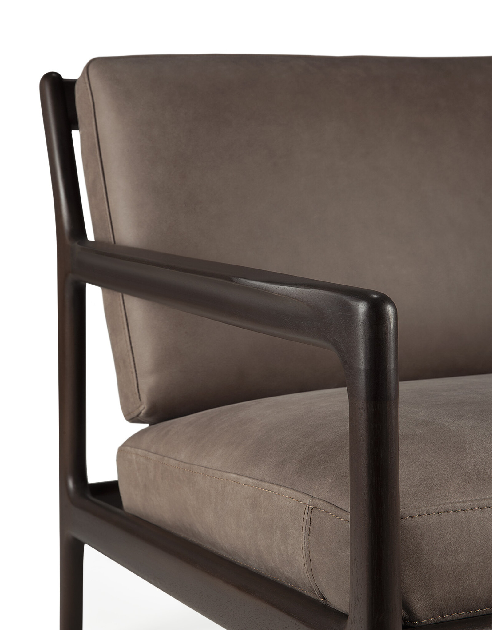 Jack Lounge Chair, Terra Nubuck Leather