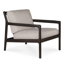 Jack Lounge Chair, Ivory Fabric