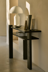 Abstract Console, Black Teak