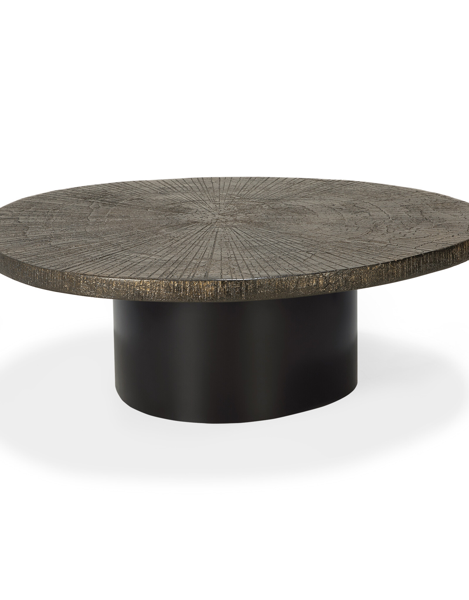 Slice Coffee Table, Oval Whisky Minerals