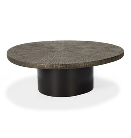 Slice Coffee Table, Oval Whisky Minerals