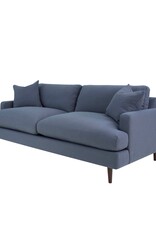 LH Imports Martha Sofa - Beach Indigo