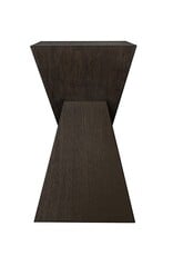 Worlds Away Scout Accent Table, Espresso Oak