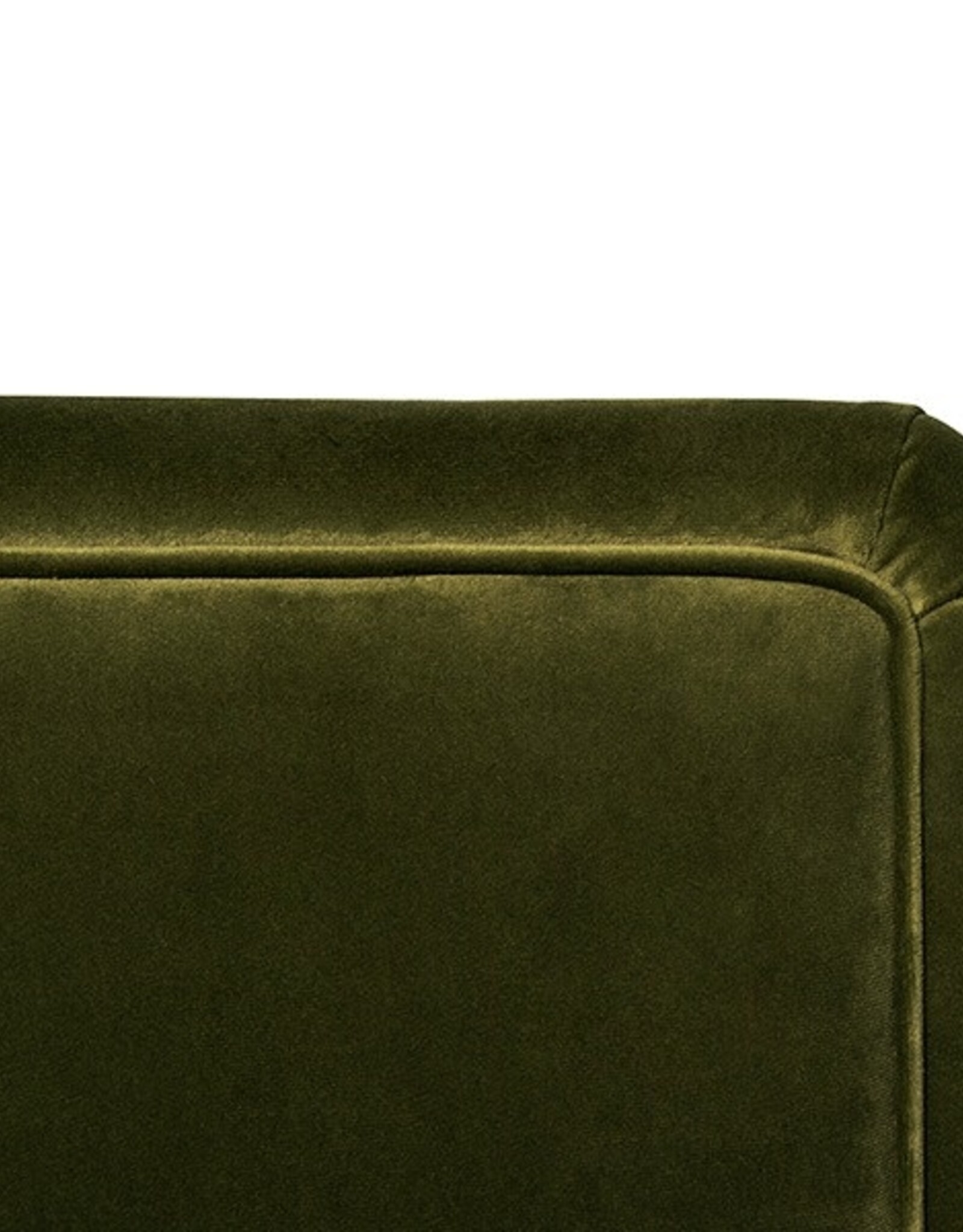 Worlds Away Lansky Chair, Olive Velvet