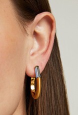 Dean Davidson Revival Gemstone Small Hoop Earrings