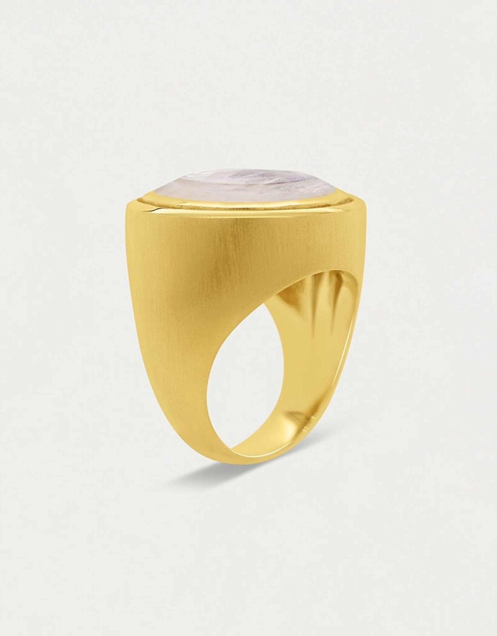 Dean Davidson Signet Ring, Moonstone and Gold