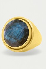 Dean Davidson Signet Ring, Labradorite and Gold