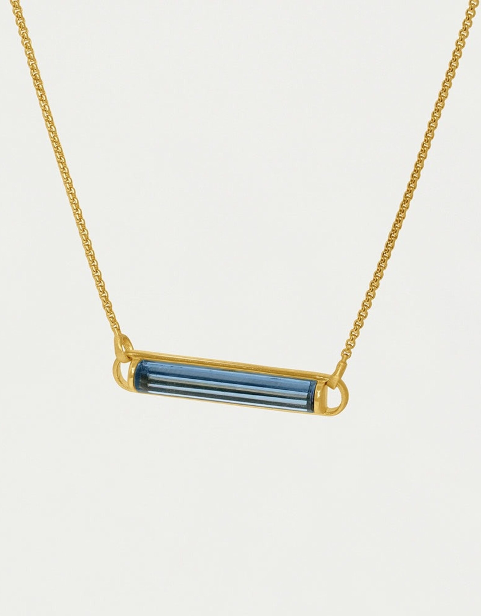 Dean Davidson Revival Gemstone Necklace, Denim Blue and Gold