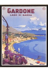 Vintage Travel Prints, Gardone Set of Two