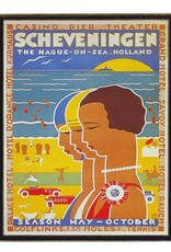 Vintage Travel Prints Set of Two, The Hague