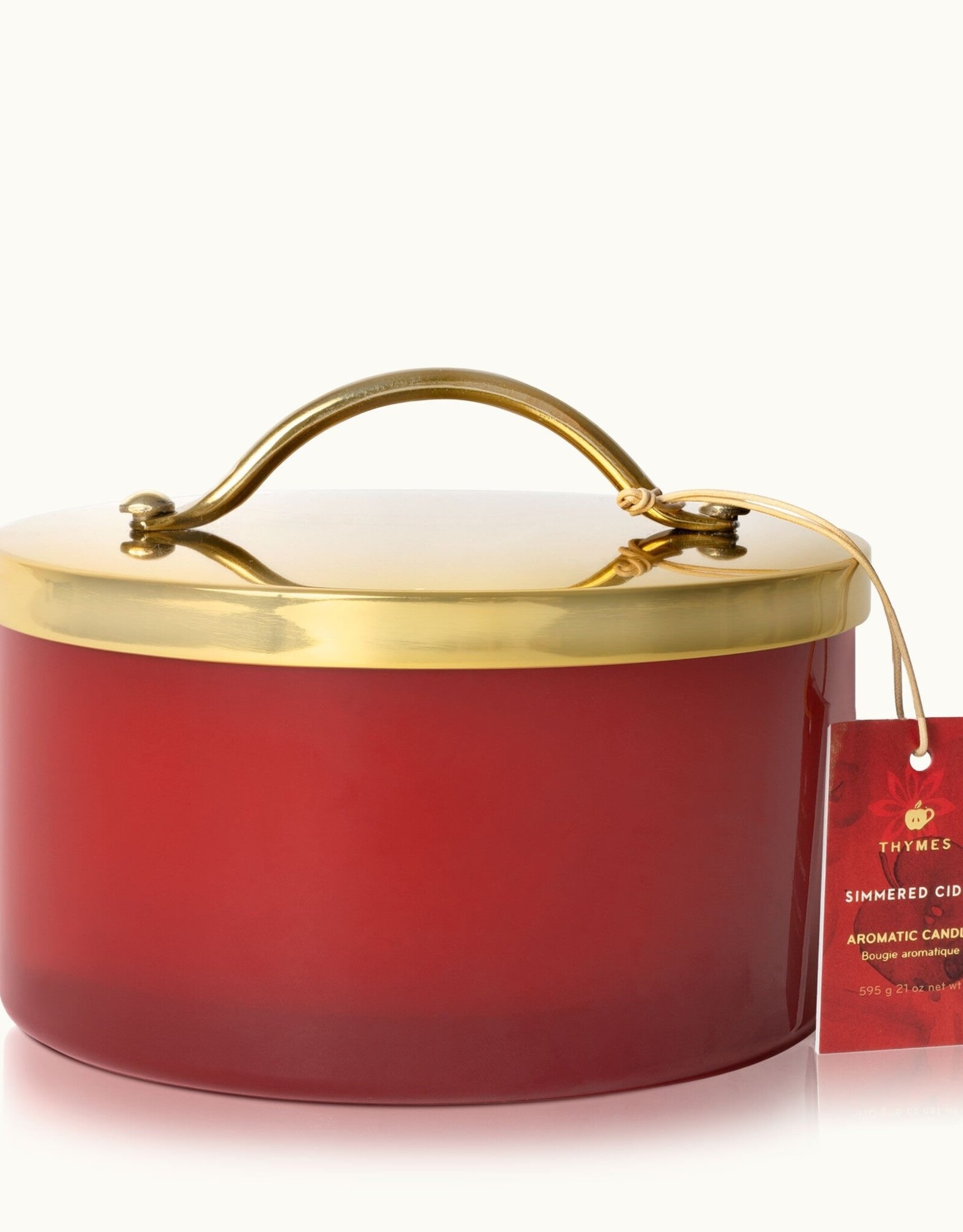 Simmered Cider Harvest Red 4-Wick Candle