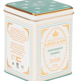 Harney and Sons Tea Classic Peppermint Sachets, 20 Count