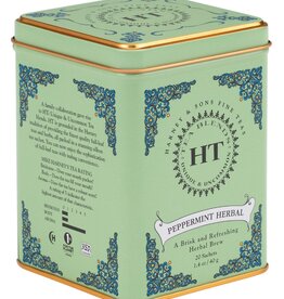 Harney and Sons Tea Peppermint Herbal Sachets, 20 Count