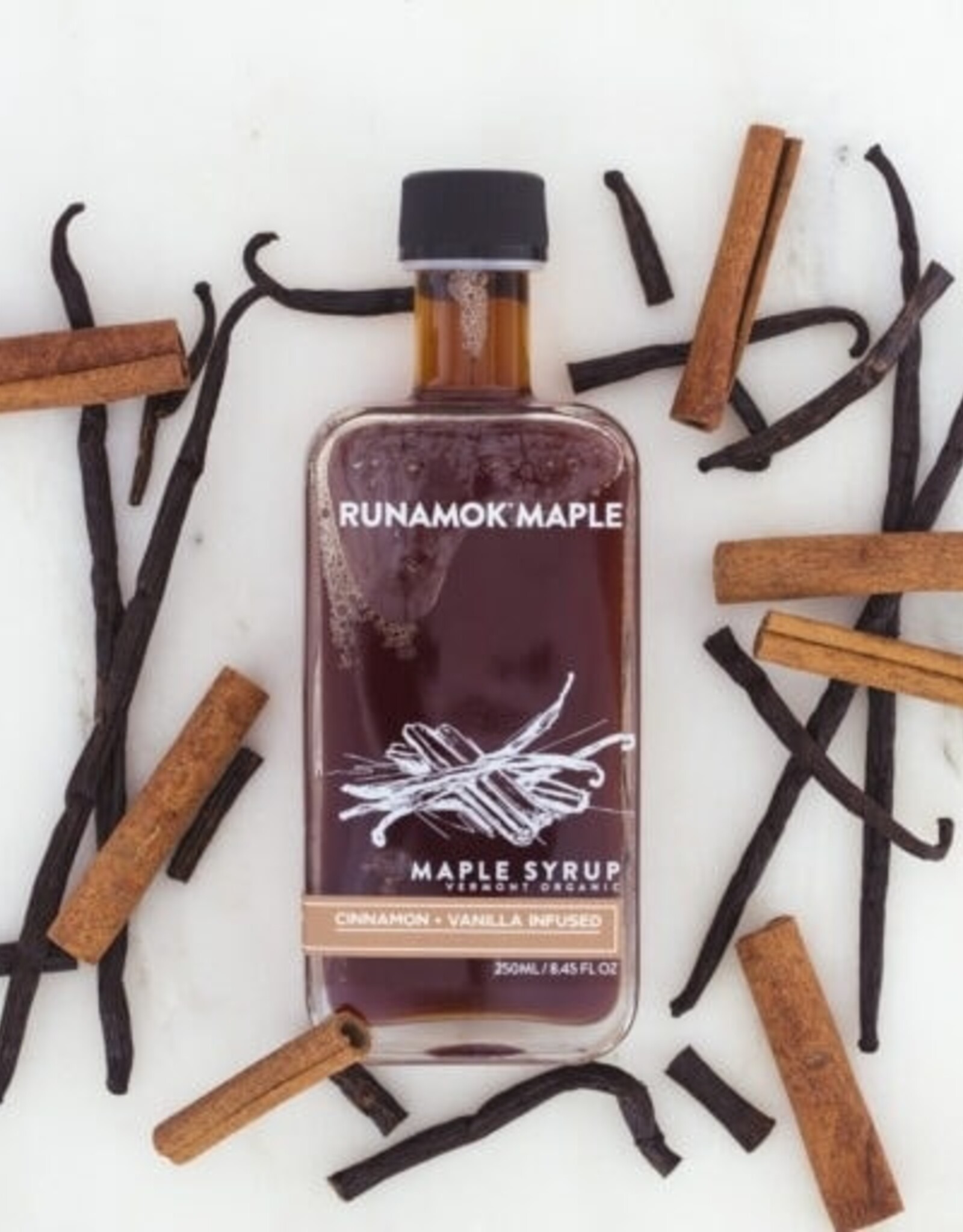 Runamok Maple Organic Cinnamon Vanilla Infused Maple Syrup