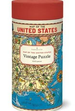 Cavallini and Co. USA Map 1,000 piece Puzzle