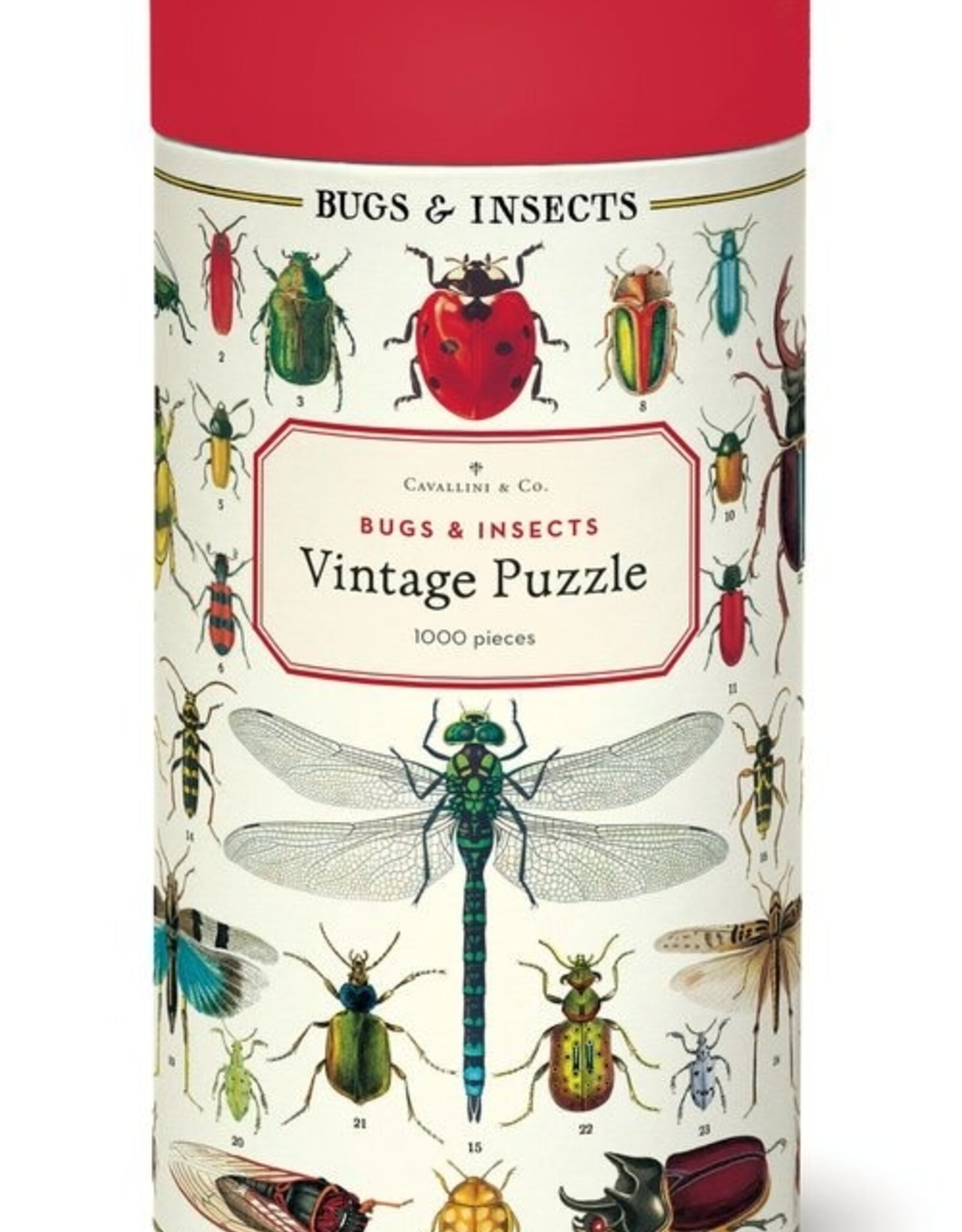 Cavallini and Co. Bugs and Insects 1,000 piece Puzzle