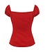 Red Dolores Top