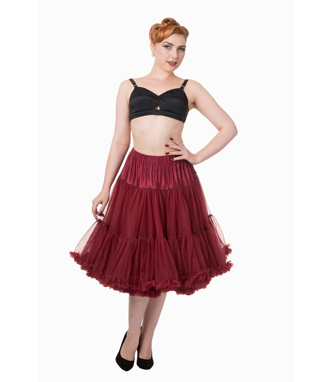 Starlite Burgundy Petticoat