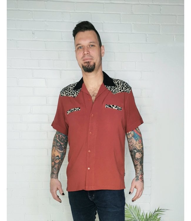 Jeffery Bowling Shirt Red