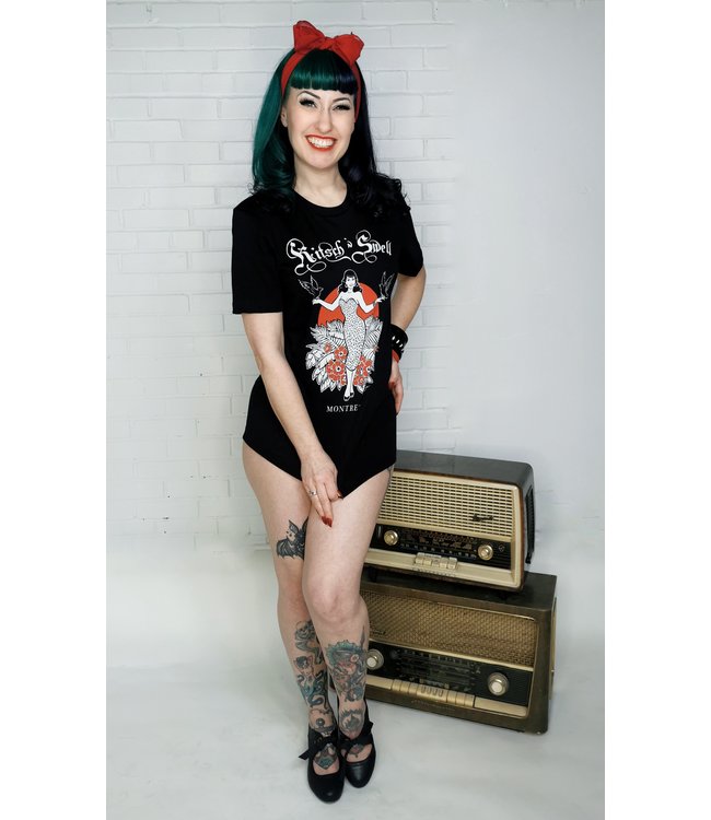 Unisex Kitsch'n Swell Black T-Shirt