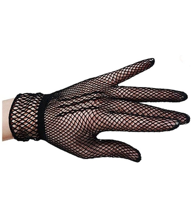 Gants Fishnet Noir