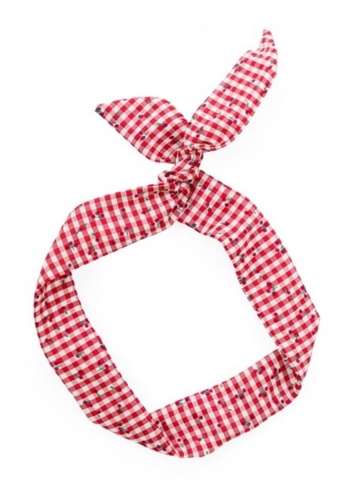 Banned Red Picnic Headband