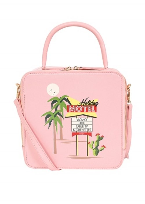 Collectif Josie Motel Handbag in Pink