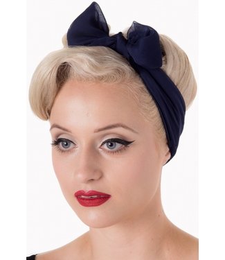 Banned Navy Headscarf