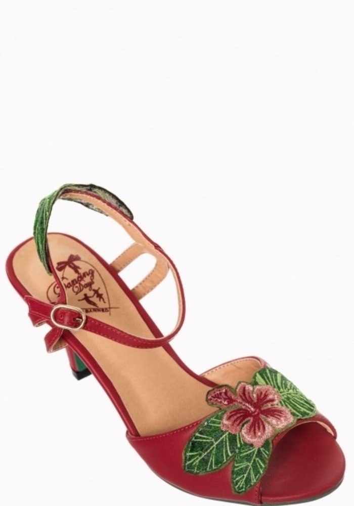 Chaussures April Love Rouge
