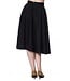 Black Di Di Swing Skirt