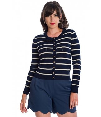 Banned Cardigan Lets Sail Marine