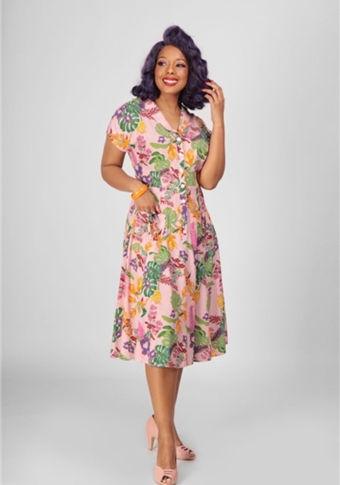 Liza Vibrant Tropics Dress