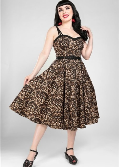 Collectif Leopard Nova Dress