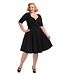 Black Trixie Swing Dress