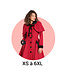 Hell Bunny Red Anouk Coat With Removable Cape (PRE-ORDER)