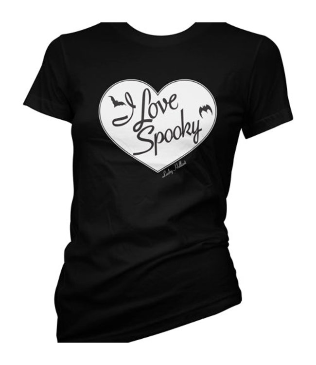 T-Shirt Noir I Love Spooky