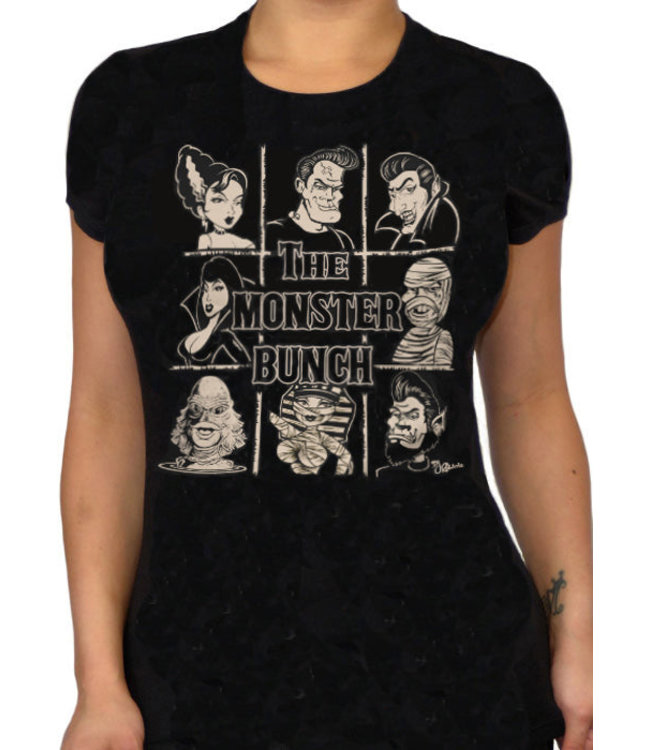 Black Monster Bunch T-Shirt