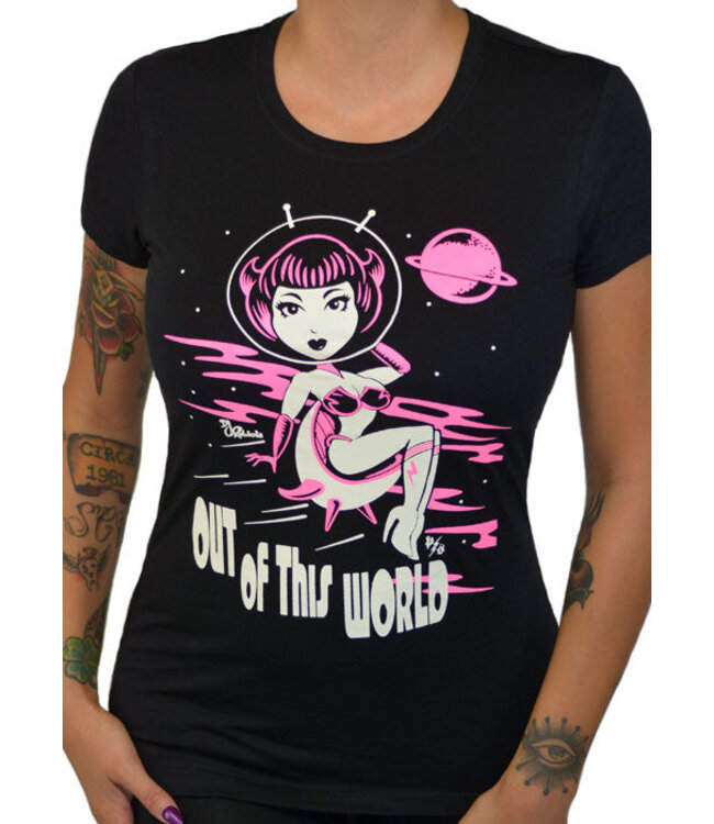 Black Out Of This World T-shirt