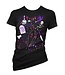 Pinky Star T-Shirt Noir Flash Art